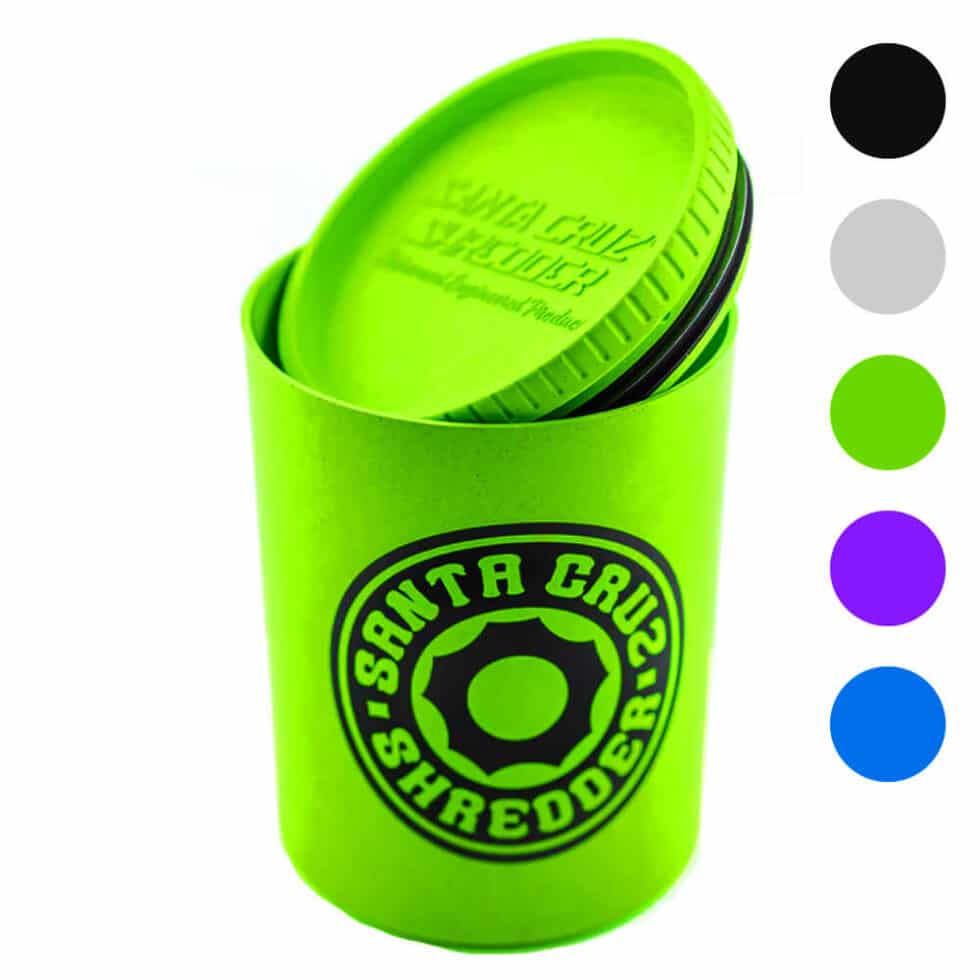 Santa Cruz Biodegradable Stash Jar il barattolo ecologico e chic. Scelta sostenibile degli oggetti. Scopri le diverse colorazioni e il design elegante.